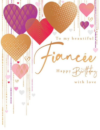 Picture of TO MY BEAUTIFUL FIANCEE BIRTHDAY CARD